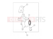 POLARIS GEM - e2/e4/e6/eS/eL/eLXD STEERING | STEERING, KNUCKLE, LEFT, 9.21 DISC - e2/e4/eS (49GEMSTEER11KNUCKLELTE2)