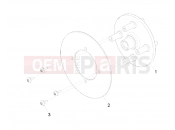 POLARIS GEM - e2/e4/e6/eS/eL/eLXD WHEELS | WHEELS, COMPONENTS, END, 7.56 INCH, DISC 4 BOLT - e2/e6 (49GEMWHEELS11END7.56)