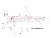 ELECTRICAL | ELECTRICAL, WIRE HARNESS - A10EA32AA (49ATVHARNESS10BOSS) - Polaris TRAIL BOSS 330 (A10EA32AA) 2010