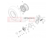 WHEELS | WHEELS, FRONT - A10EA32AA (49ATVWHEELFRT10TBLZR) - Polaris TRAIL BOSS 330 (A10EA32AA) 2010