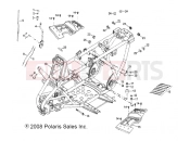 CHASSIS | CHASSIS, FRAME - A09PB20EB (49ATVFRAME09PHXQD) - Polaris PHOENIX 200 QUAD (A09PB20EB) 2009