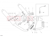 DUCATI 2006 Sporttouring ST3 S ABS EXHAUST SYSTEM » EXHAUST SYSTEM