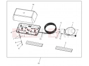 Polaris 2008 LEV GEM - E2/E4/E6/ES/EL/ELXD ELECTRICAL | ELECTRICAL, OPTIONS, LIGHTBAR, AERO DUAL HALOGEN, RED - e2/e4/e6/eS/eL/eLXD (49GEMOPTIONS11LIGHTBARE2)