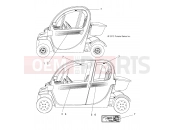 Polaris 2007 LEV GEM - E2/E4/E6/ES/EL/ELXD DECALS | DECALS, HARD DOOR - e2/e4/e6/eS/eL/eLXD (49GEMDECALS11DECALSHD)