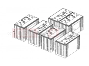 Polaris 2007 LEV GEM - E2/E4/E6/ES/EL/ELXD ELECTRICAL | ELECTRICAL, BATTERY PACK-GEL - e2/e4/eS (49GEMELECTRICAL11BATTERYPACK)