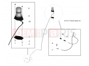 Polaris 2007 LEV GEM - E2/E4/E6/ES/EL/ELXD ELECTRICAL | ELECTRICAL, OPTIONS, BEACON, YELLOW WARNING, SERVICE - e2/e4/e6/eS/eL/eLXD (49GEMOPTIONS11BEACON)
