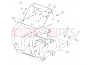 Polaris 2007 LEV GEM - E2/E4/E6/ES/EL/ELXD FRAME | FRAME, SUPPORT, FRONT - e2/e4/e6/eS/eL/eLXD (49GEMFRAME11FRT)