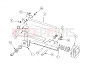 Polaris 2007 LEV GEM - E2/E4/E6/ES/EL/ELXD STEERING | STEERING, LOCK, MANUAL - e2/e4/e6/eS/eL/eLXD (49GEMSTEER11LOCK)