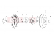 Polaris 2007 LEV GEM - E2/E4/E6/ES/EL/ELXD WHEELS | WHEELS, COMPONENTS, END, LEFT REAR - e6/eLXD (49GEMWHEELS11ENDFTRRE6)