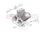 VICTORY DELUXE CRUISER (V01CD15CH) ENGINE | ENGINE, MOUNTING - V01CD15CC (4966146614C001)