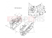 VICTORY STANDARD CRUISER (V00CB15LD) ENGINE | ENGINE, CRANKCASE - V00CB15LE (4952565256C004)