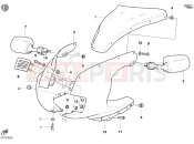 DUCATI Supersport 1000 SS COWLING » PLASTICS
