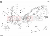 DUCATI Monster 400 Dark FRAME » FRAME