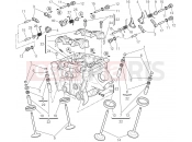 DUCATI 2015 Diavel VERTICAL CYLINDER HEAD [MOD:DVL]
