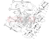 DUCATI 2015 Diavel HORIZONTAL CYLINDER HEAD [MOD:DVL]