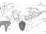 DUCATI 2015 Diavel FRONT MUDGUARD [MOD:DVL]