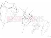 DUCATI 2015 Diavel WINDSHIELD [MOD:DVL]