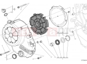 DUCATI Diavel Titanium CLUTCH COVER [MOD:DVLR]