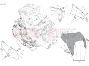 DUCATI 2015 Monster 821 Dark HALF FAIRING [MOD:M821DARK]