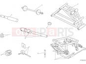 DUCATI 2015 Monster 821 Stripe WORKSHOP SERVICE TOOLS, FRAME [MOD:M821 STR]