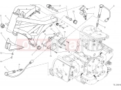 DUCATI 2015 Monster 821 Stripe FRAME [MOD:M821 STR]
