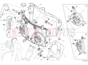 DUCATI 2015 Monster 821 Stripe WATER COOLER [MOD:M821 STR]