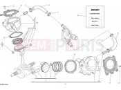 DUCATI 2015 Monster 1200 CYLINDERS - PISTONS [MOD:M 1200]