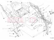 REAR FRAME COMP. [MOD:MS1200SA] - Ducati Multistrada 1200 S D Air 2015
