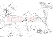 REAR SHOCK ABSORBER [MOD:MS1200SA] - Ducati Multistrada 1200 S D Air 2015