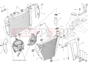 DUCATI 2015 Streetfighter 848 WATER COOLER [MOD:F848]