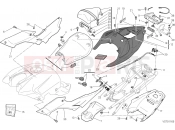 DUCATI 2015 Streetfighter 848 SEAT [MOD:F848]