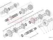 DUCATI 2016 Diavel Carbon GEAR BOX [MOD:DVLC]