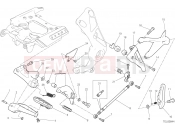 DUCATI XDiavel S FOOTRESTS, LEFT [MOD:XDIAVELS]