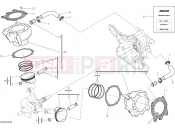 DUCATI 2016 Hypermotard 939 CYLINDERS - PISTONS [MOD:HYM 939]