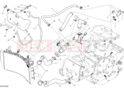 DUCATI 2016 Monster 821 COOLING SYSTEM [MOD:M 821]