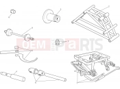 DUCATI Monster 1200 S WORKSHOP SERVICE TOOLS, FRAME [MOD:M 1200S]