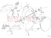 DUCATI 2016 Monster 1200 R HEADLIGHT [MOD:M 1200R;XST:AUS,EUR,FRA,JAP]