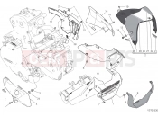 DUCATI 2016 Monster 1200 R HALF FAIRING [MOD:M 1200R]