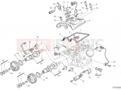 DUCATI 2016 Multistrada 1200 VERTICAL CYLINDER HEAD - TIMING [MOD:MS1200]