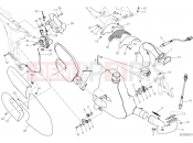 DUCATI 2016 Multistrada 1200 EXHAUST SYSTEM [MOD:MS1200]