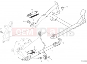 DUCATI 2016 Multistrada 1200 Enduro SIDE STAND [MOD:MS1200E]