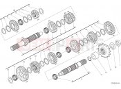 DUCATI Multistrada 1200 S GEAR BOX [MOD:MS1200S]