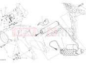 DUCATI Multistrada 1200 S REAR SHOCK ABSORBER [MOD:MS1200S]