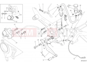 DUCATI 2017 Hypermotard 939 SP REAR BRAKE SYSTEM [MOD:HYM939SP]