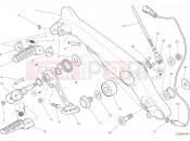 DUCATI 2017 Monster 797 FOOTRESTS, RIGHT [MOD:M 797]