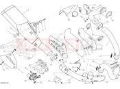 DUCATI Monster 821 EXHAUST SYSTEM [MOD:M 821]