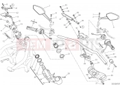DUCATI Monster 1200 R HANDLEBAR AND CONTROLS [MOD:M 1200R]