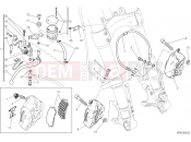 DUCATI Monster 1200 R FRONT BRAKE SYSTEM [MOD:M 1200R]