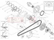 REAR WHEEL SPINDLE [MOD:1299S] - Ducati Superbike 1299 Panigale S 2017