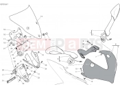 DUCATI 2017 SuperSport S COWLING [MOD:SS 939 S]